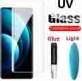 Vivo_ V30 5G UV Tempered Glass Screen Protector Full Glue Nano Liquid Protective Film Original High Quality. 