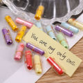 100Pcs/Set Luminous Message Capsule Wedding Party Favors Transparent In Bottle DIY Capsules Love Letter Pill With Roll Paper Valentine Gift. 