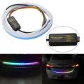 The Tail Box Lamp ~ 120cm Rear Tail Box Lamp Controller Light RGB Brake Turn Signal LED Strips Car ~ Trunk Strips Light.. 