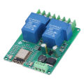 BoBa 2 Channel Relay Module WIFI 30A ESP8266 Development Board Switch DC 7‑28V / 5V ESP‑12F. 
