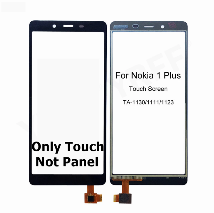 Nokia 1 Plus Touch Glass Digitizer Replacement (Only Touch Glass Not Panel)