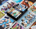 55pcs/set Kpop NewJeans New Album ATTENTION Photocards MINJI Photo Cards Lomo Photo Card Postcard for Fans Collection. 