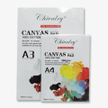 Chivalry Canvas Cotton Pad, Suitable for Oil and Acrylic Painting (A4 and A3). 
