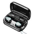 Original Branded M30 TWS Wireless Earbuds Touch Control Bluetooth-Compatible 5.1 Earphones | Finger Touch Control Noise Cancellation with LED Display Sport Earphones with Power Bank, in Ear Base with Built Mic. 