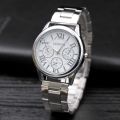 【ETOP】  Brand 3 Eyes  Geneva Casual Quartz Watch Women Stainless Steel Dress Wristwatch Relogio Feminino Ladies Clock Hot S. 