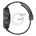 Magnetic Folding Buckle Silicone Watch Band For Samsung Galaxy Watch Ultra 47mm. 