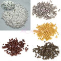 1000Pcs Colorful Small Round Ball 3mm Metal Beads For DIY Jewelry Making. 