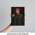 Sidhu Moose Wala Picture Frame For 295 Fans Digital Printed. 