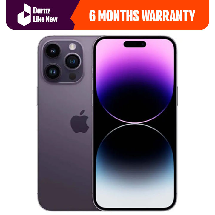 Apple iPhone 14 Pro Max - 128GB - NON PTA J.V SIM LOCK (FREE CHARGER AND COVER) - Daraz Like New Phones (Mobile Phones) - Used Phones