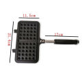 Double Sided Waffle Maker, Rectangle Shape Non-Stick Waffle Mold Baking Pan Making Tool. 
