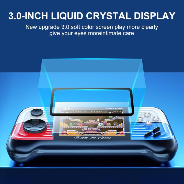 G9%20Mini%20Handheld%20Game%20Player%20%E2%80%93%20Portable%20Retro%20Gaming%20Console%20with%203.5-Inch%20LCD%20Screen%20%7C%20666%20Free%20Classic%208-Bit%20Games%20for%20Kids,%20Teens%20&%20Adults%20%7C%20Handheld%20Console%20for%20Two%20Players%20%7C%20Portable%20Game%20Console%20with%20666%20Classic%20Games%20-%20Image%202