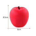 Rubik's Cube Fruits Series Apple Shape Magic Cube Special For Kids - Red. 