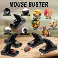Pack of 1,2,3 Reusable Plastic Mouse Traps for House, Small Rat Traps Quick Effective Snap Traps, Easy to Set Mice Trap Mouse Catcher, Reusable Mouse trap, Safe Mice Trap for Indoor Outdoor Home Garden - Black. 