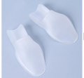 1 pair Silicone Toe Finger Separator, Corrector For Big Finger - Bunion Pedicure Silicon Gel Foot Protector Care. 