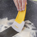 Kitchen Oil Cleaning Spatula Silicone Scraper Oil Stain Cleaner Baking Soft Blade Scraper Brush Kitchen Accessory. 