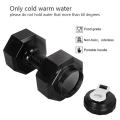 75 Oz (2.2 L) Dumbbell Shaped Water Bottle | Big Capacity | BPA Free | Flip Top Leak Proof lid. 