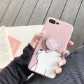 Cute Cartoon We Bare Bears Phone Case with Ring Holder For iPhone 6 6S 7 8 Plus 10 Case Soft Silicon Phone Holder Back Cover For iPhone X XS MAX XR. 