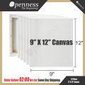 Openness Custom Sizes Primed Canvas, Size 9x12, Best for Painting and Artwork. 