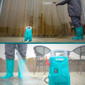 TOTAL 1200W Auto Stop High Pressure Washer with 1Set Unique Design Spray Gun and 3m High Pressure Hose TGT113026. 