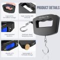 Luggage Scale Portable Digital Weight Scale for Travel Suitcase Weigher with Tare Function 110 Lb/ 50 Kg Limit. 