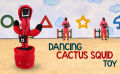 Electric Squid Game Cactus Toy Super Cute Singing Dancing Plush Puzzle Toy Novelty Gifts for. 