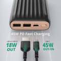 ZENDURE X5 15,000mAh Power Bank and USB Hub with Power Delivery. 