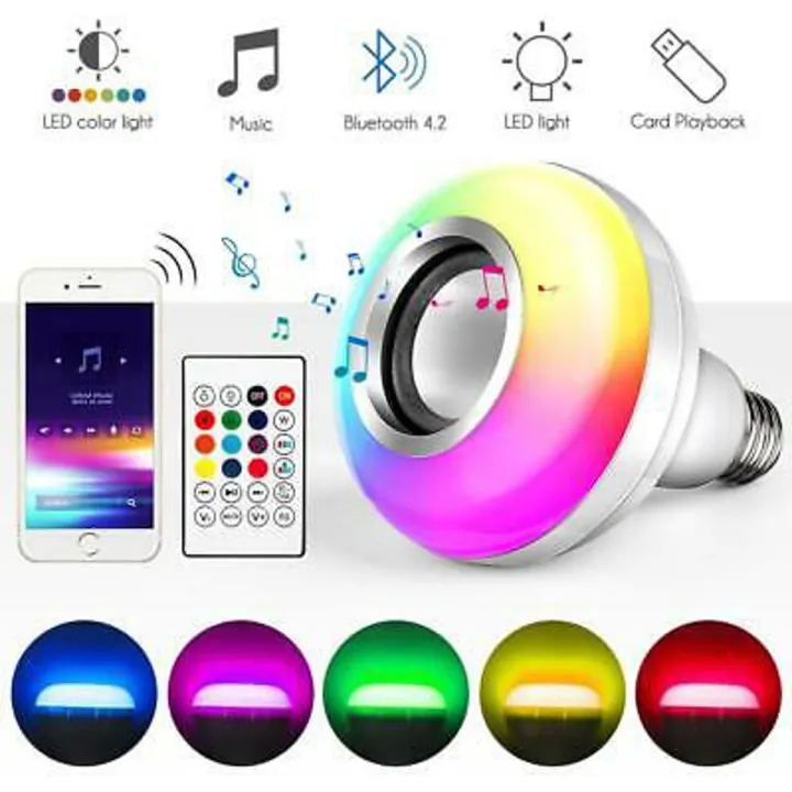 LED%20RGB%20Bluetooth%20Light%20Speaker%20Music%20Bulb%20with%20(Wireless%20Remote)%20-%20Image%202