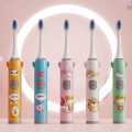 Paper Bear Unicorn Junior Electric Toothbrush for Kids Electric Toothbrush (Pink). 