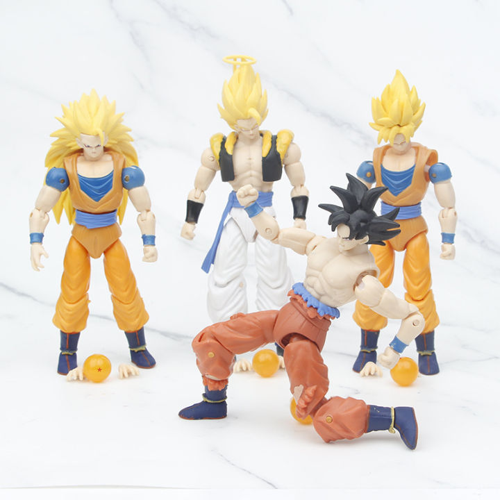 Anime Dragon Ball Jelly Available Vegeta Broly Son Goku Anime Action Figure Model Ts 4324