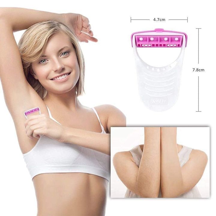 Body%20Shaving%20Razor%20Women%20Under%20Arms,%20Hand,%20Leg%20&%20Bikini%20Area%20Hair%20Remover%20Stainless%20Steel%20%20Blade%20Shaver%20(6%20Pcs)%20-%20Image%203