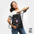 Best Deal BTS for Army Fans - BTS Bags for girls - BTS Pencil Pouches for Girls  - BTS Makeup Pouch for girls easy to carry girls accessories - BTS Army Keychain - BTS Album Poster Card - Stationary items for girls -  Digitally printed on Cloth By Zezo. 