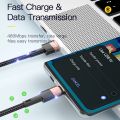 Essager 7A Type C Cable Wire Multi Protocol Compatibility QC VOOC IQOO SCP AFC Fast Charging USB Charger Data Cable For Xiaomi Realme Oneplus Huawei OPPO Samsung Vivo Honor Mobile Phone. 