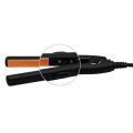 MHU Premium Quality Professional Travel Mini Flat Iron Tourmaline Ceramic Hair Straightener - Salon-Quality Styling, with 180C Salon Temp, 1.8M Cable, UK Plug - The Ultimate Portable MHD-082 Powerhouse! Lightweight 0.5 x 6 Inch (Black). 