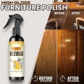 Beeswax Polish Spray for Wood | Beeswax Furniture polish Spray For Wood Shining | High Gloss Shine Spray wax for Wood Furniture (120ml). 