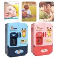 1 Set Puzzle Fun Smart Refrigerator Toys Home Appliances Children Pretend Play Double Door Fridge Kitchen Toy. 