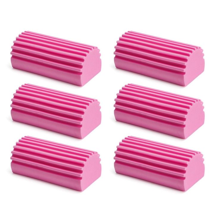 Window Track Grooves and Faucets Glass Vents Baseboards Multifunctional Damp Clean Duster Sponge Household Sponge Cleaning Brush Magical Dust Cleaning Sponges