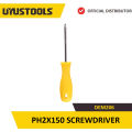 Four Point Screwdriver With PP Handle (MAGNETIZED TIP) – PH2X150 - UYUSTOOLS DEM206. 
