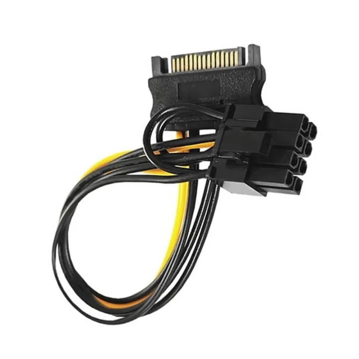 15pin%20SATA%20Male%20to%208pin%20PCI-E%20Power%20Supply%20Cable%208.16%20inch%20SATA%20Cable%2015-pin%20to%208%20pin%20cable%20Wire%20for%20Graphic%20Card%20-%20Image%207