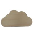 Multiple Sizes Unfinished Blank Cloud Wood Cutout Shape Decor Laser Cut DIY Crafts Home Decoration. 