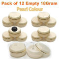 Empty Cosmetic Containers Cream Pot Jar Refillable Plastic 18 Gram. 