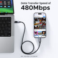 UGREEN Uno 100W Type C Fast Charging Cable E-Marker for iPhone 16 15 Series Samsung S25 S24 Ultra iPad Pro Macbook Switch. 