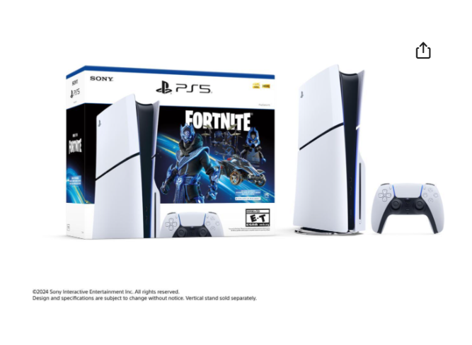 PlayStation 5 Disc Console – Fortnite Cobalt Star Bundle | Daraz.pk