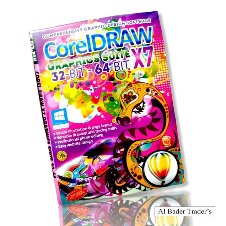 CorelDRAW X7 Graphics Suit DVD 32/64 bit edition