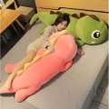 60-130CM Plushie Doll Bantal Peluk Budak Pillow Kid Pattern Dinosaur Best Hug Stuffed Animal. 