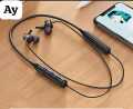 Original Sports Wireless Magnetic Handfree Bluetooth Sports Wireless Earphone Genuine Bluetooth Handsfree with mic Good Quality Sound M5 Handsfree with Bluetooth Connectivity. 