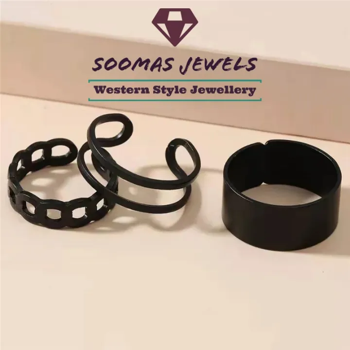 Stylish%20Pack%20of%203%20Rings%20For%20Girls%20Birthday%20Gift%20Punk%20Cool%20Hip%20Pop%20Rings%20Size%20Adjustable%20Alloy%20Rotate%20Ring%20For%20Women%20Party%20Gift%20Black%20Rings%20For%20Girls%20Soomas%20Jewels%20Rings%20-%20Image%205