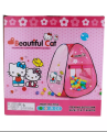 Dora/Frozen/Hello kitty Play House outdoor indoor learning tent for Kids Tent With 25 multicolor plastic Balls. 