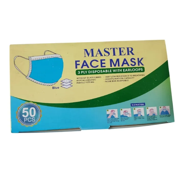 Disposable%20Face%20Mask%20Master,%20Surgical%20Face%20Mack%203%20Protective%20Layers%20(Pack%20of%2050%20Pcs)%20-%20Image%202
