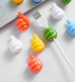Pack OF 10Pcs Thumb Cable Organizer Clips, Hand Shape Cable Gripper, Cable Management Desktop Cord Holder - Handy Clip Holder. 