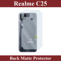 Realme C25 Back Matte Protection Soft Skin Sheet Soft Film Protection For Realme C25. 